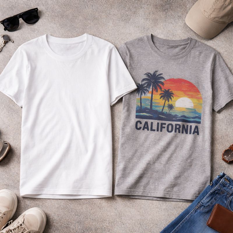 T-shirts til mænd: Basic vs. grafiske prints hvad skal du vælge?